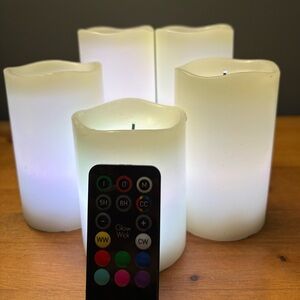 LED Flameless Candles with Remote Control